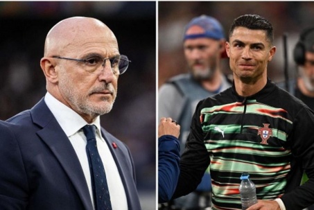 HLV De La Fuente ngưỡng mộ Ronaldo, chờ lập kỷ lục không tưởng với Tây Ban Nha