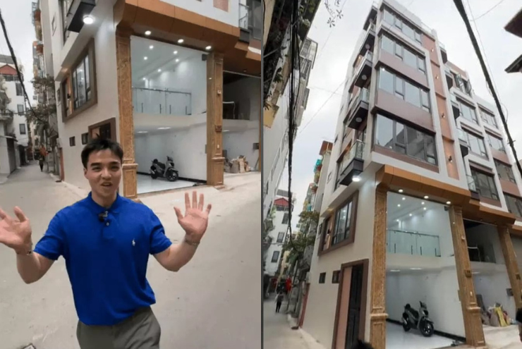 Tun Phạm tặng bố mẹ nhà 7 tầng ở Hà Nội.