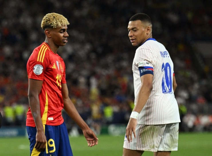 Kylian Mbappe đã trải qua một khoảnh khắc đáng thất vọng