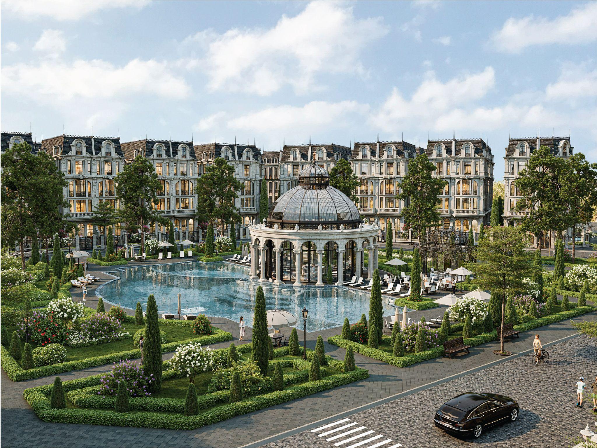 Mật độ xây dựng chỉ 25,7%, Noble Place Long Bien mang đến trải nghiệm “resort giữa lòng Hà Nội”