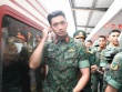 Phong thái điềm tĩnh của 'nam thần quân đội' Lê Hoàng Hiệp thu hút sự chú ý