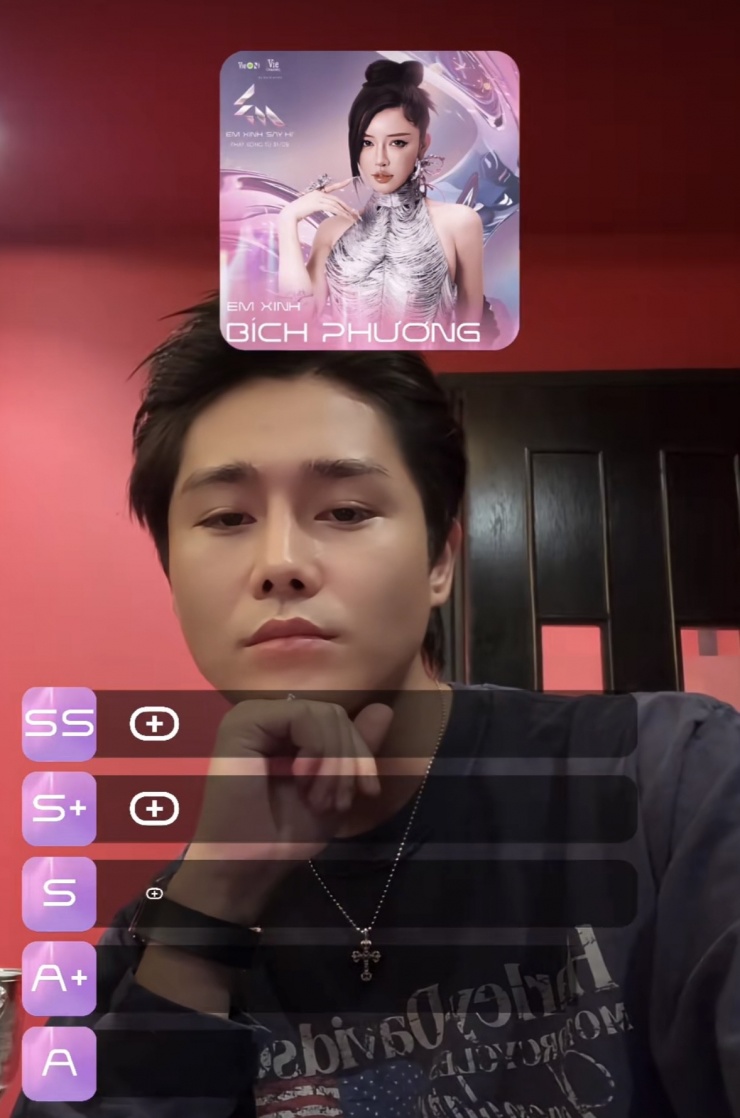 Bích Phương là top 1 trong lòng Tăng Duy Tân.