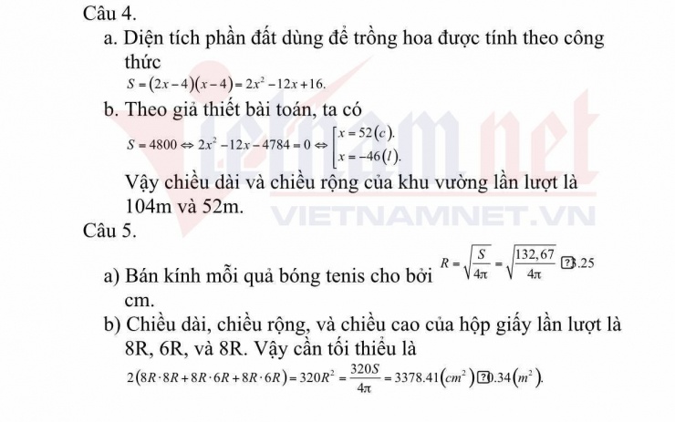 Đáp án môn Toán thi vào lớp 10 tại TPHCM năm 2025 - 2