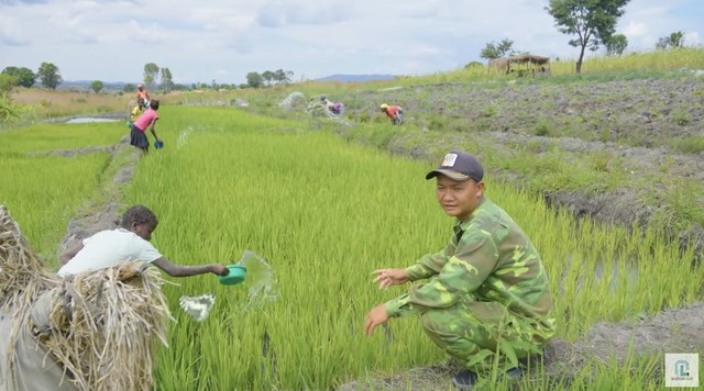 Anh Thế, một thành viên của Quang Linh Farm chia sẻ về tình trạng hiện tại của trang trại.