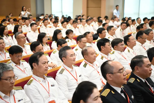 177 đại biểu chính thức đại diện cho hơn 1.700 đảng viên trong toàn Đảng bộ KTNN về dự Đại hội. Ảnh: Như Ý