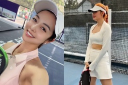 Hoa hậu Jennifer Phạm kể chuyện bỏ golf yêu pickleball, ca sỹ Minh Hằng "nghiện" môn mới