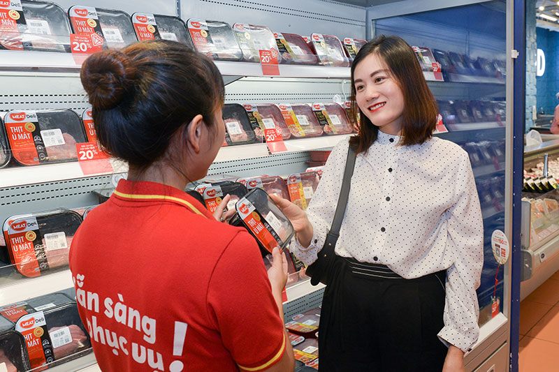 Người tiêu dùng an tâm chọn mua thịt ủ mát MEATDeli tại hệ thống siêu thị WinMart/ WinMart+, WiN