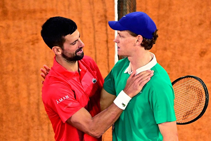 Sinner là tay vợt thứ 5 trong lịch sử đánh bại Djokovic 4 lần liên tiếp