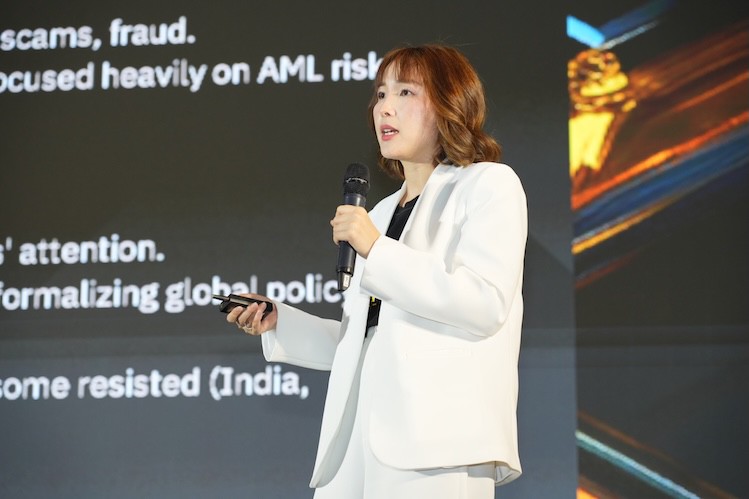 Bà Lynn Hoàng - Giám đốc quốc gia tại Binance.