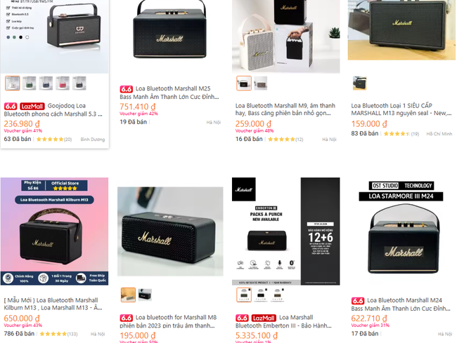 Bị công an khởi tố, loa giả thương hiệu Marshall vẫn bán tràn lan trên mạng - 4