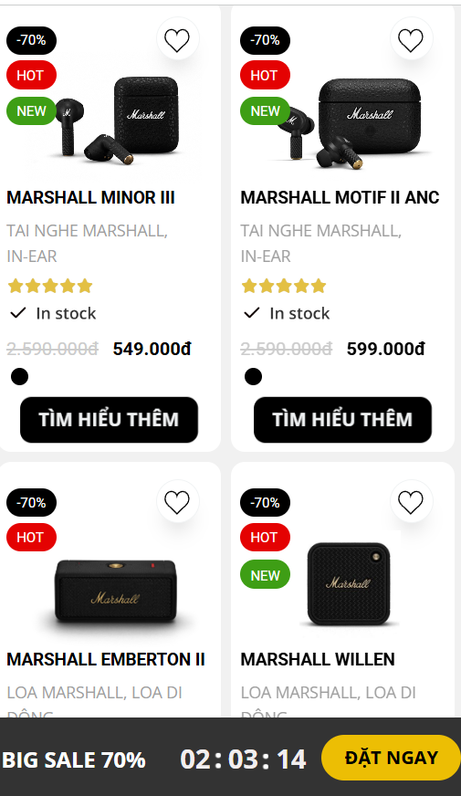 Bị công an khởi tố, loa giả thương hiệu Marshall vẫn bán tràn lan trên mạng - 1