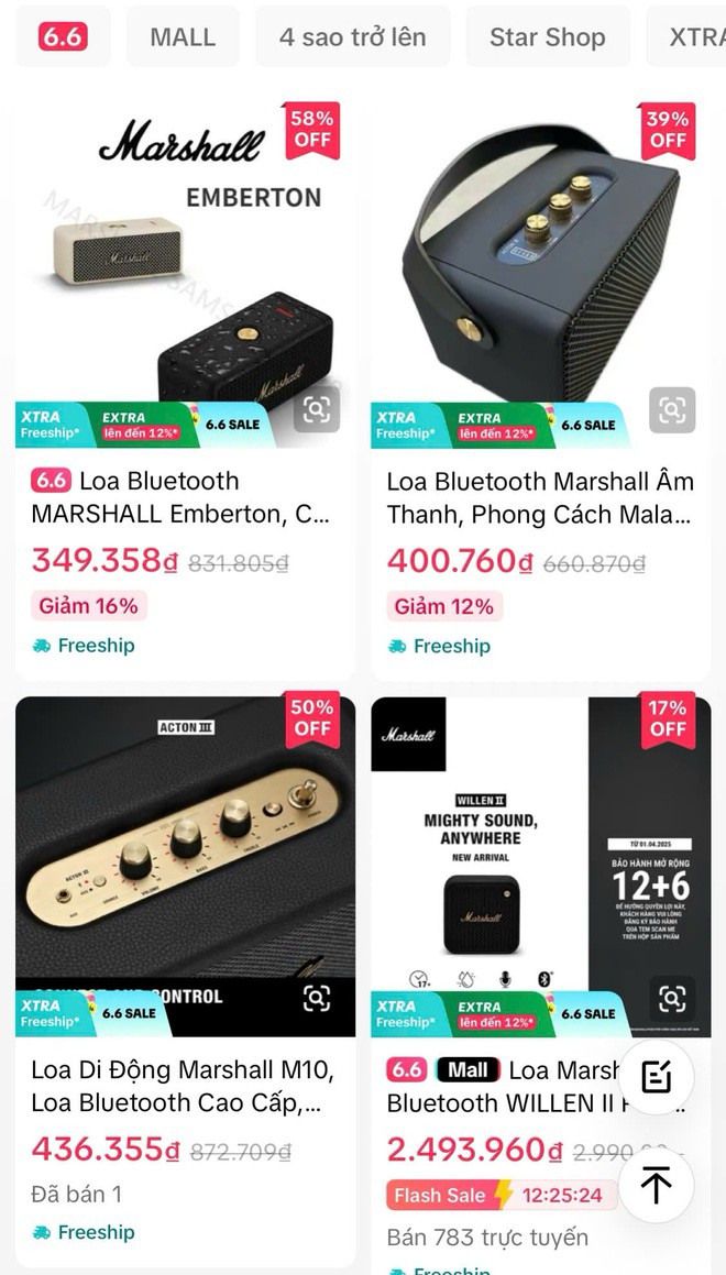 Bị công an khởi tố, loa giả thương hiệu Marshall vẫn bán tràn lan trên mạng - 3
