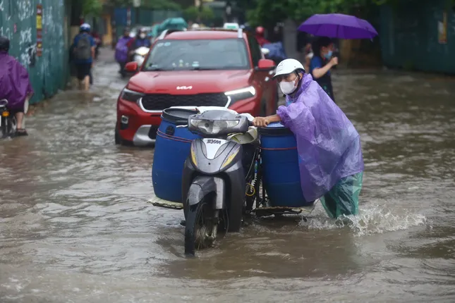Miền Bắc tiếp tục đón mưa lớn trong chiều tối và đêm nay (8/6).