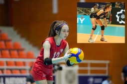 2 "Thần tiên tỷ tỷ" gây sốt giải bóng chuyền nữ châu Á ACV Cup tại Hà Nội