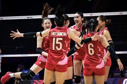 Nóng nhất thể thao tối 8/6: Bóng chuyền Thái Lan thắng trận đầu tiên ở Nations League