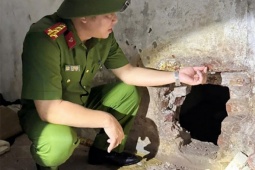 Hai phạm nhân đục tường trốn trại giam Thanh Xuân
