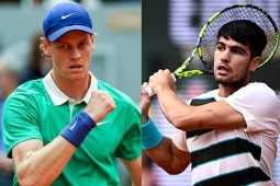 Video tennis Sinner - Alcaraz: 5 set nghẹt thở, ngược dòng khó tin (Chung kết Roland Garros)