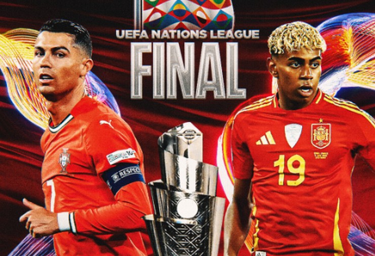 Cristiano Ronaldo và Lamine Yamal là hai cầu thủ đáng chú ý nhất ở trận chung kết - Ảnh FOX