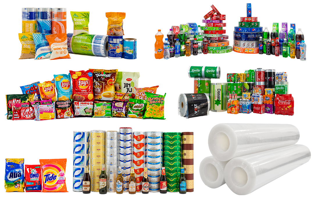 Một số nhóm sản phẩm nhãn, bao bì phổ biến trên thị trường do Vina Aus Labels sản xuất