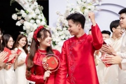 Cô gái Vĩnh Phúc lấy anh hàng xóm, ngày cưới nhà trai sang nấu cỗ nhờ