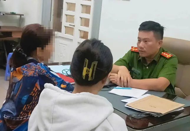 Gia đình nạn nhân đang làm việc với cơ quan công an