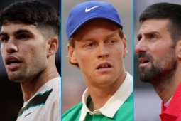 Djokovic vào top 5, Alcaraz bị Sinner nới rộng khoảng cách (Bảng xếp hạng tennis 9/6)