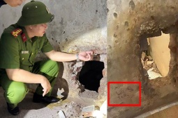 Hai phạm nhân ở Hà Nội khoét tường bỏ trốn, phát hiện dòng chữ tại hiện trường