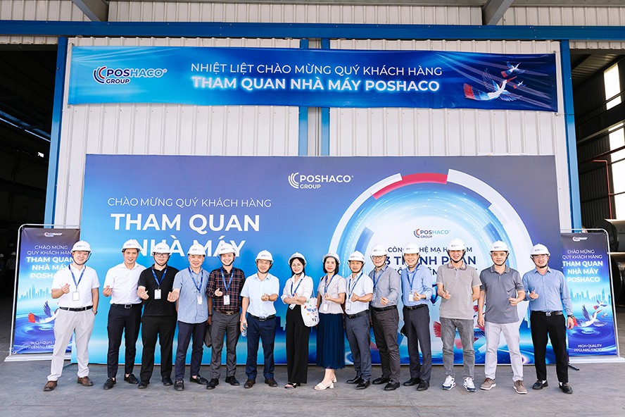 Hội nghị Khách hàng và ra mắt sản phẩm mới của Poshaco ghi dấu ấn với nhiều giải pháp chất lượng cao cho ngành xây dựng.
