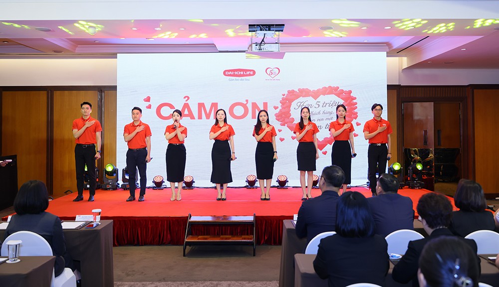 &nbsp;Dai-ichi Life Việt Nam gửi lời tri ân sâu sắc đến hơn 5 triệu khách hàng và gia đình đã luôn tin yêu vào thương hiệu bảo hiểm nhân thọ hàng đầu đến từ Nhật Bản