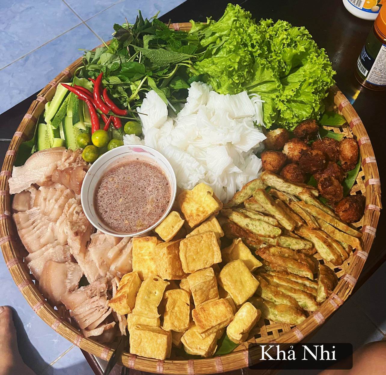 Bún đậu mắm tôm