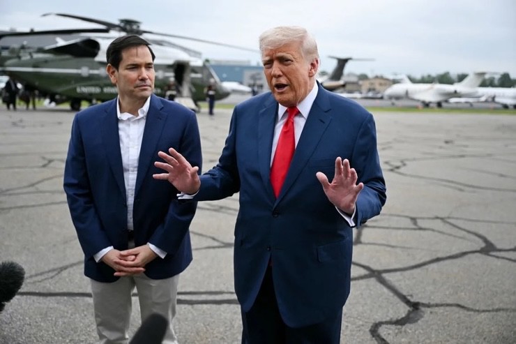 Quyết định triển khai lực lượng Vệ binh Quốc gia được ông Trump đưa ra vào cuối tuần. Ảnh: AFP.