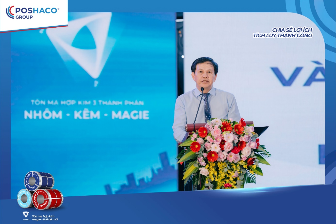 Ông Trần Văn Mịnh – Chủ tịch HĐQT Tập đoàn thép Poshaco
