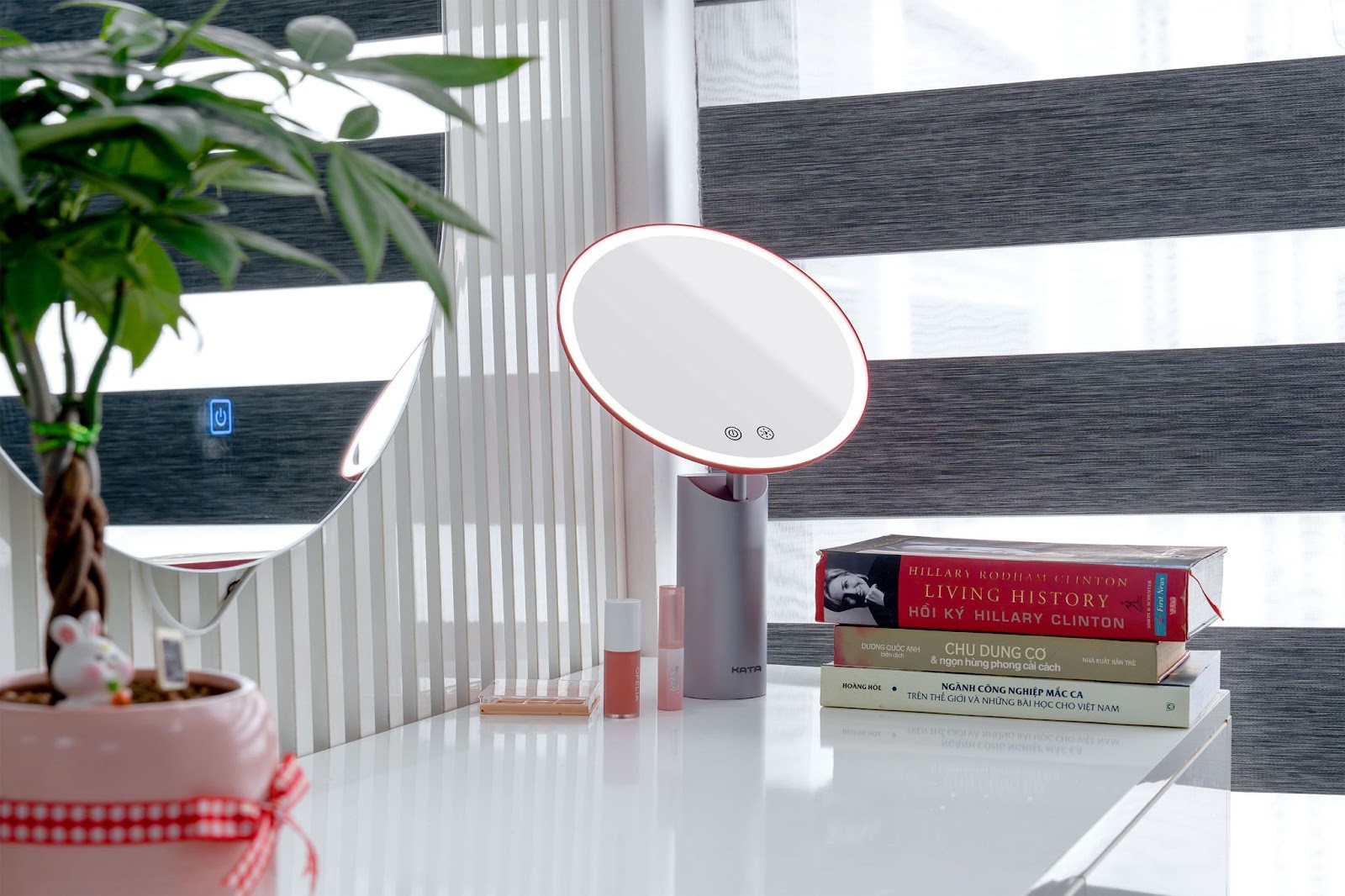Gương LED trang điểm KATA Miro O2 tạo cơn sốt trên thị trường làm đẹp 