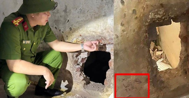 Hai phạm nhân ở Hà Nội khoét tường bỏ trốn, phá...