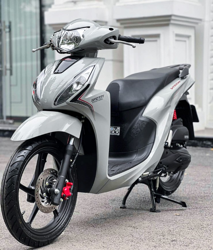 Cận cảnh dòng xe ga phổ thông Honda Vision hút khách nhất Việt Nam