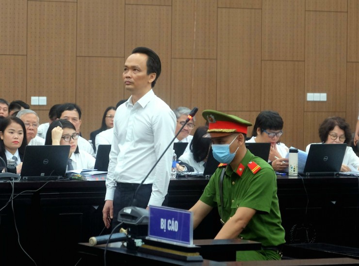 Ông Trịnh Văn Quyết tại toà&nbsp;