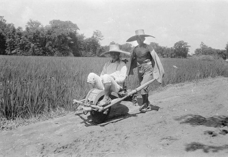 Phu xe ở Thành Đô, Tứ Xuyên, khoảng năm 1917-1919.