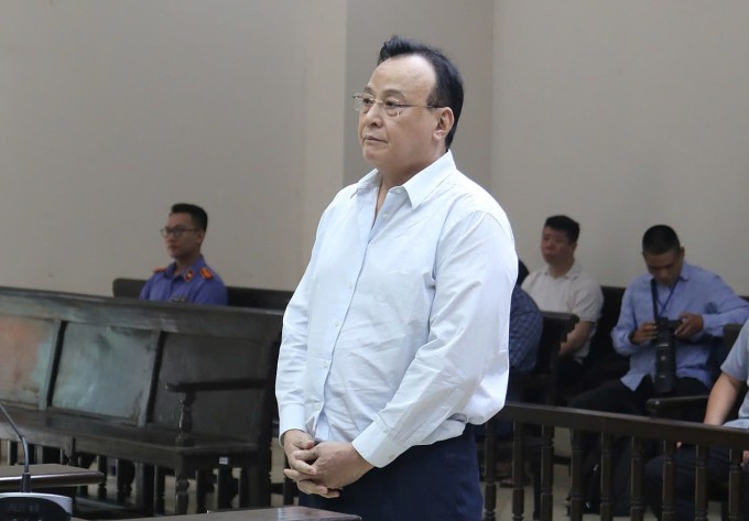 Ông Đỗ Anh Dũng tại phiên phúc thẩm ngày 25/9/2024. Ảnh: Danh Lam