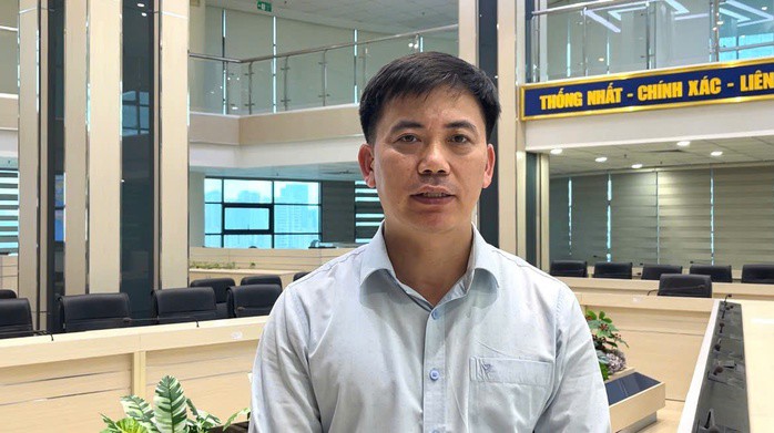Ông Nguyễn Văn Hưởng, Trưởng phòng Dự báo thời tiết, Trung tâm dự báo thời tiết