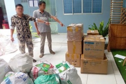 Số thực phẩm chức năng ở bãi rác tại huyện Bình Chánh là hàng giả