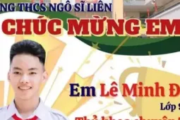 Nam sinh Thủ khoa chuyên Tin viết lời tri ân khiến thầy cô xúc động