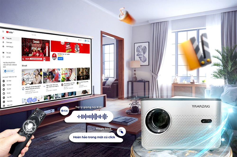 Máy chiếu YAMAZAKi chất lượng vượt tầm giá - 1