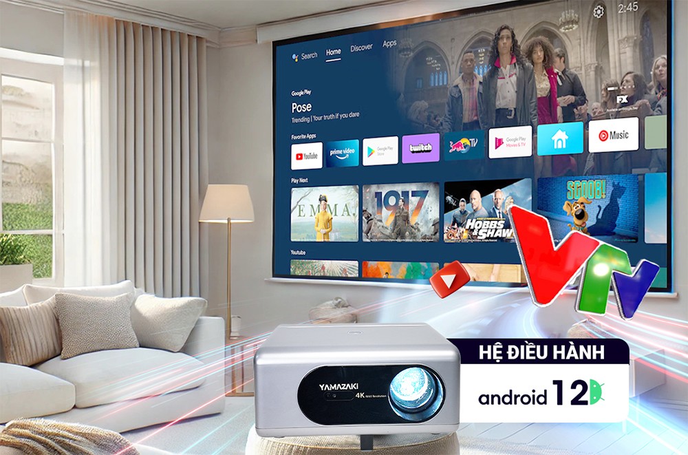Máy chiếu YAMAZAKi chất lượng vượt tầm giá - 6