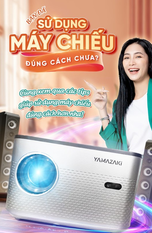 Máy chiếu YAMAZAKi chất lượng vượt tầm giá - 4