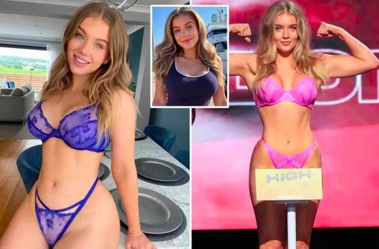 Amber O’Donnell đã nổi tiếng và kiếm tiền dễ dàng hơn nhờ mặc bikini trước các sự kiện võ thuật