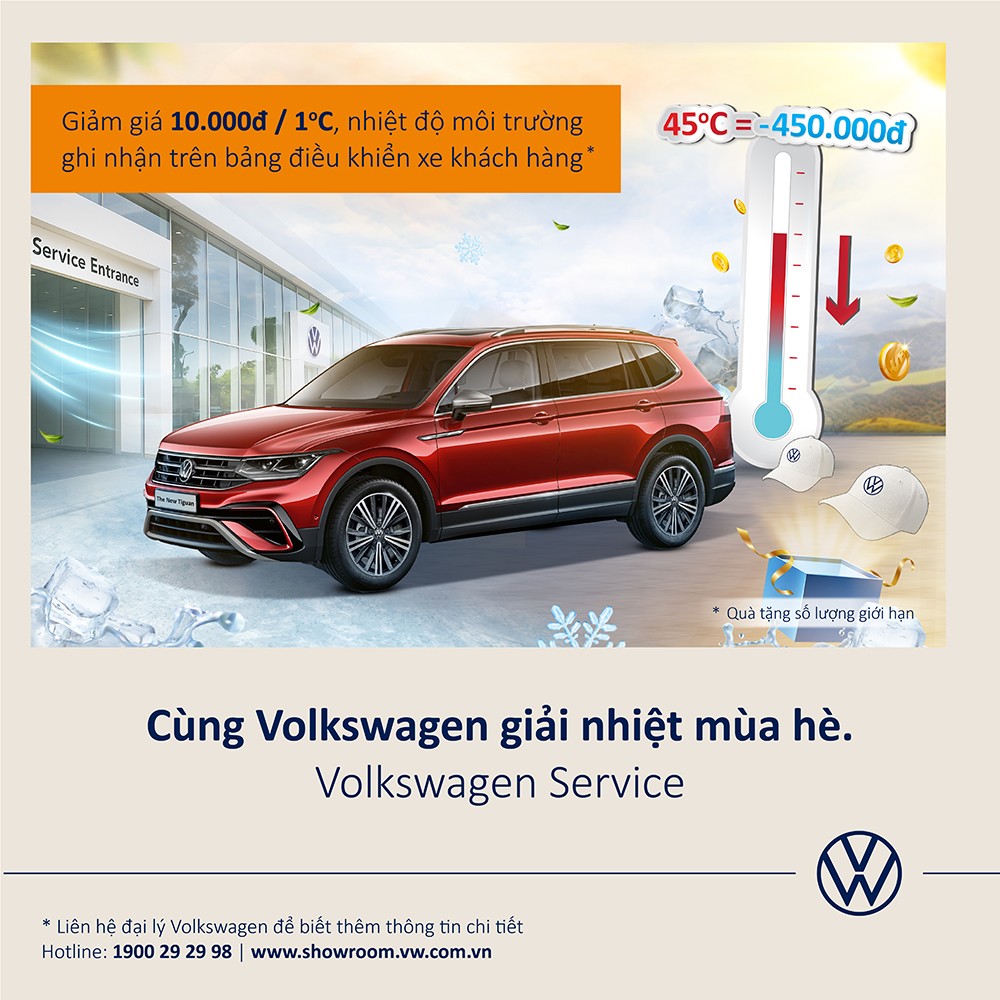 Chương trình khuyến mãi mới lạ của Volkswagen