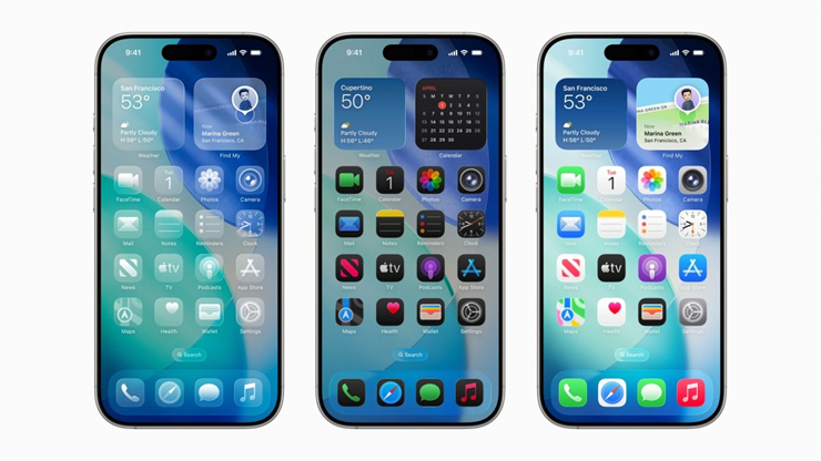 iOS 26 "lột xác" về thiết kế với giao diện Liquid Glass.