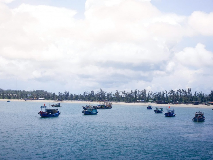 Những phút giây thư thái trên đảo.