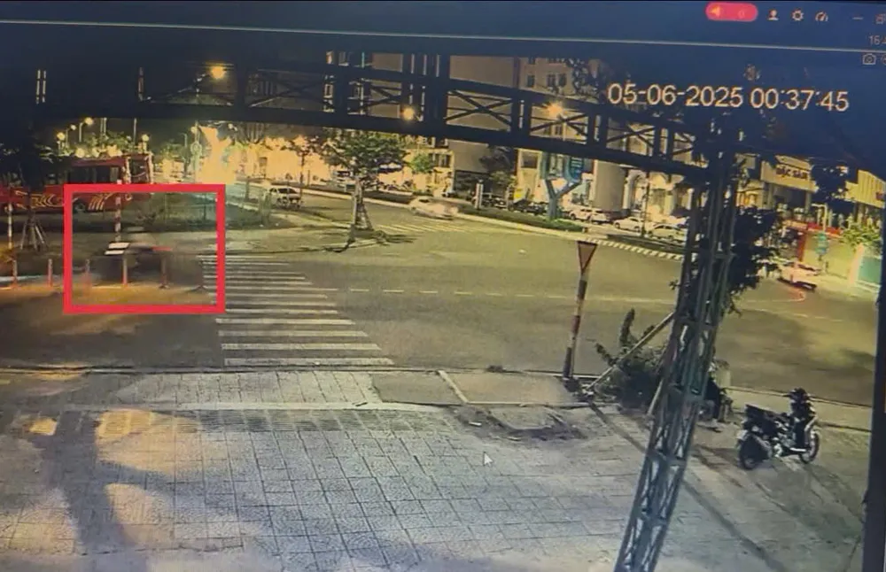 Camera an ninh ghi lại các tuyến đường bỏ trốn sau khi Sử gây án. Ảnh: MINH TRƯỜNG.