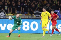 Thủ môn Nguyễn Filip chơi tốt vẫn bất lực trước Malaysia, nói về cơ hội dự Asian Cup